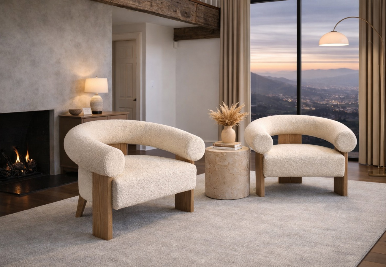 IMPÉRIAL IMPÉRIAL ( Sillón de diseño envolvente con estructura de madera premium ) - Imagen 1