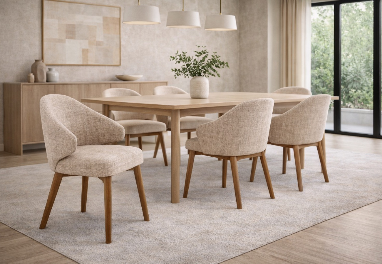 Lignum Lignum ( silla de comedor Lignum - respaldo envolvente y madera maciza) - Imagen 1